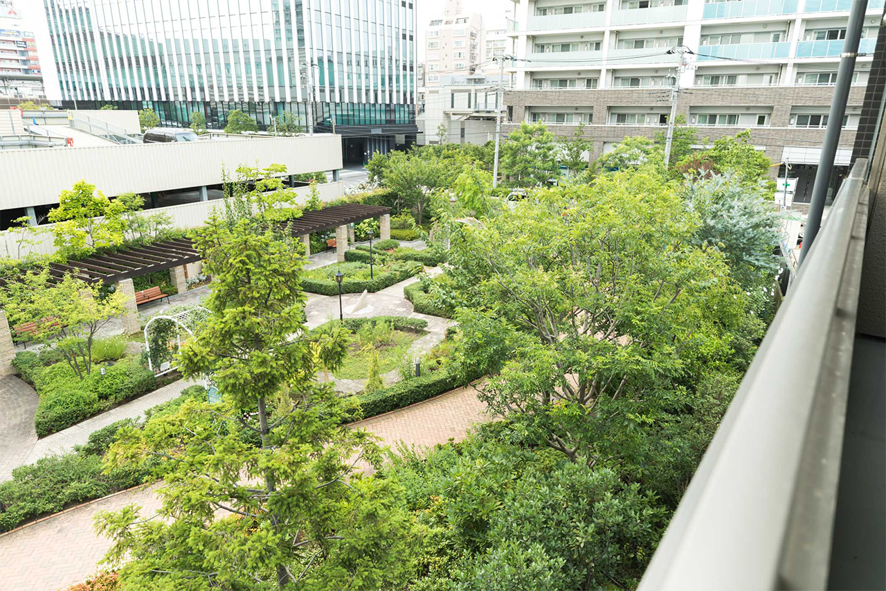 医院からの眺望